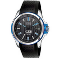 Citizen Eco-Drive Men's Sport Watch W/ Blue Accent